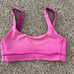 Left on Friday Double Scoop Top in Pink Size M